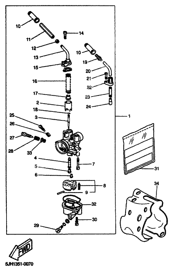 Carburetor assy