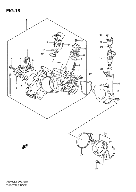 Throttle body