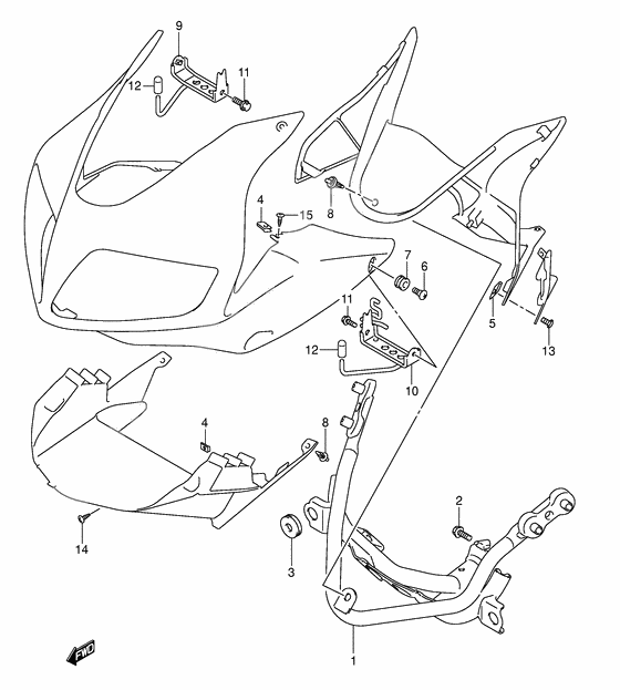 Cowling installation parts              

                  With cowling