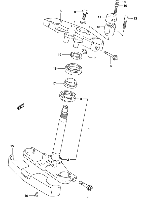 Steering stem