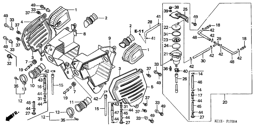 Воздушный фильтр