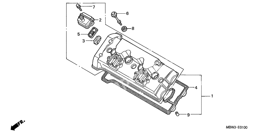 Cylinder head cover