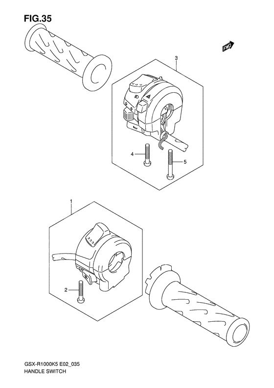 Handle switch