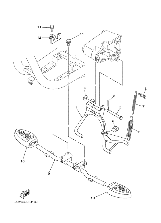 Stand & footrest