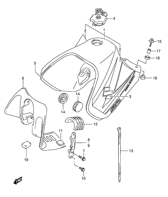 Tank fuel              

                  Model k5