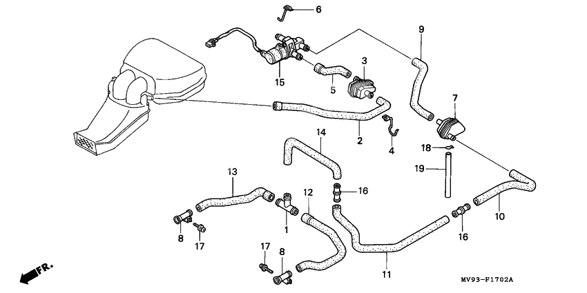 Solenoid valve              

                  CBR600FS/3S/T/3T/SET