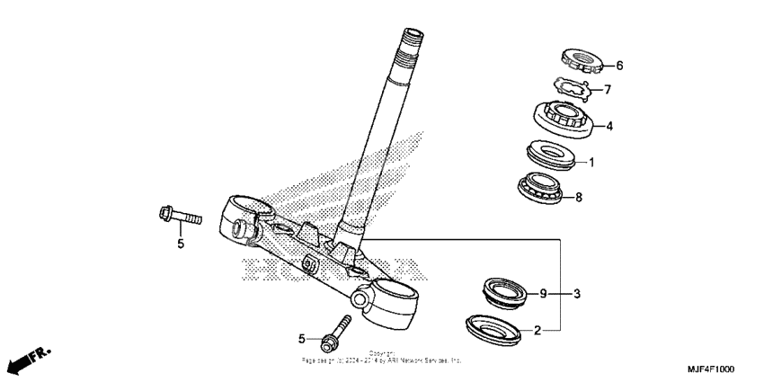 Steering stem