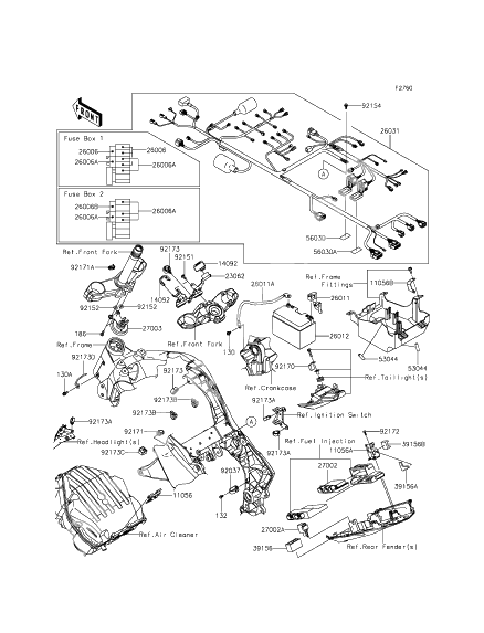 Chassis electrical equipment