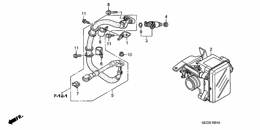 Throttle body              

                  NPS505/6