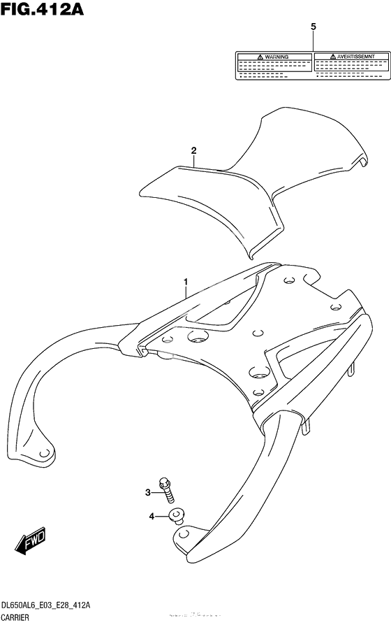 Carrier (Dl650Al6 E28)