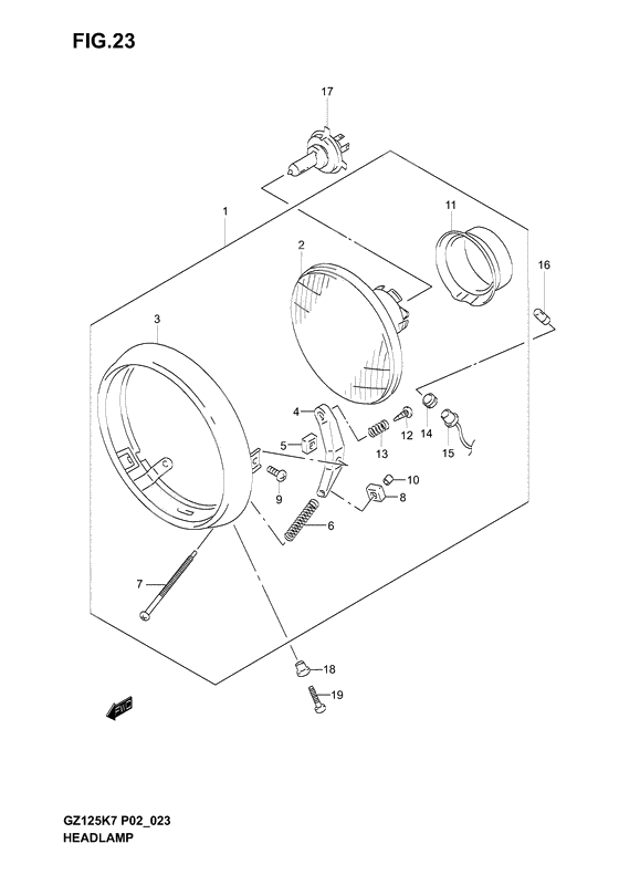 Headlamp              

                  P19