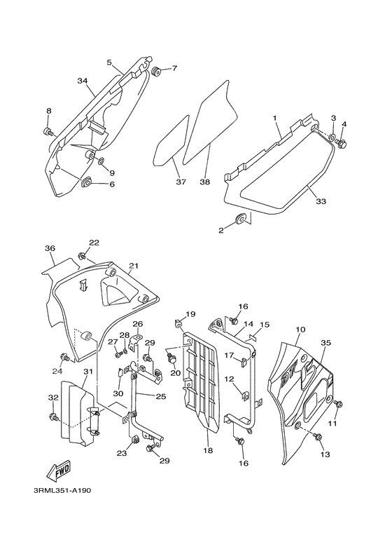 Couvercle lateral