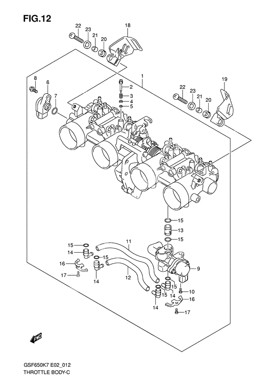 Throttle body