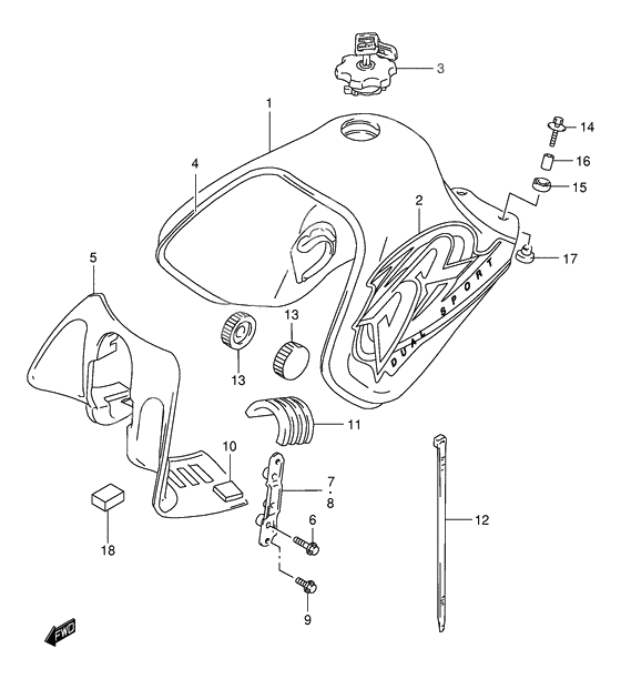 Tank fuel              

                  Model k1