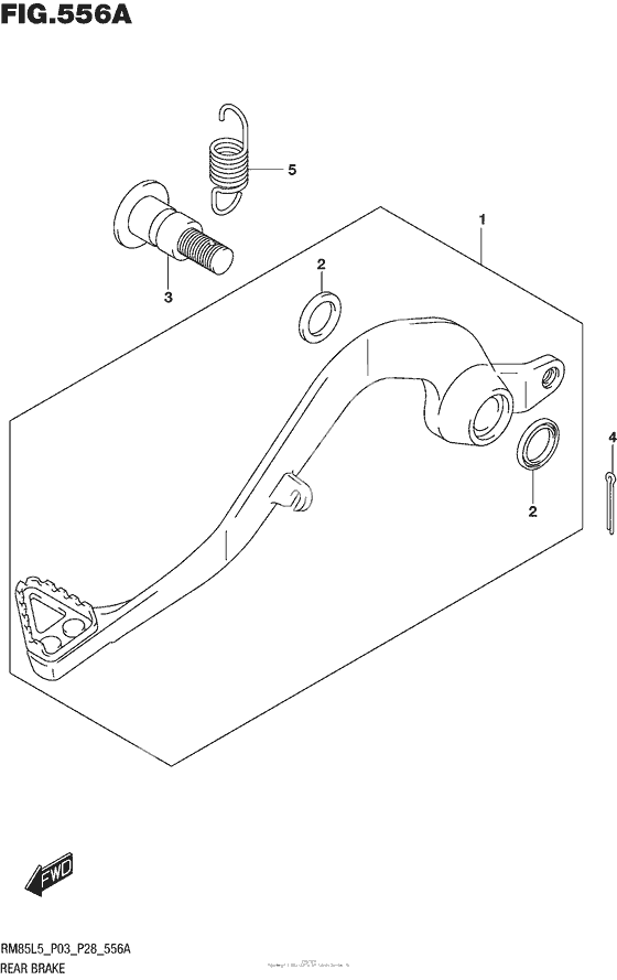 Задний тормоз