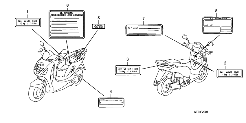 Caution label              

                  PES150/PES150R
