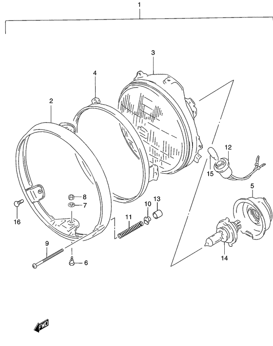 Headlamp              

                  P2,  p19,  p54