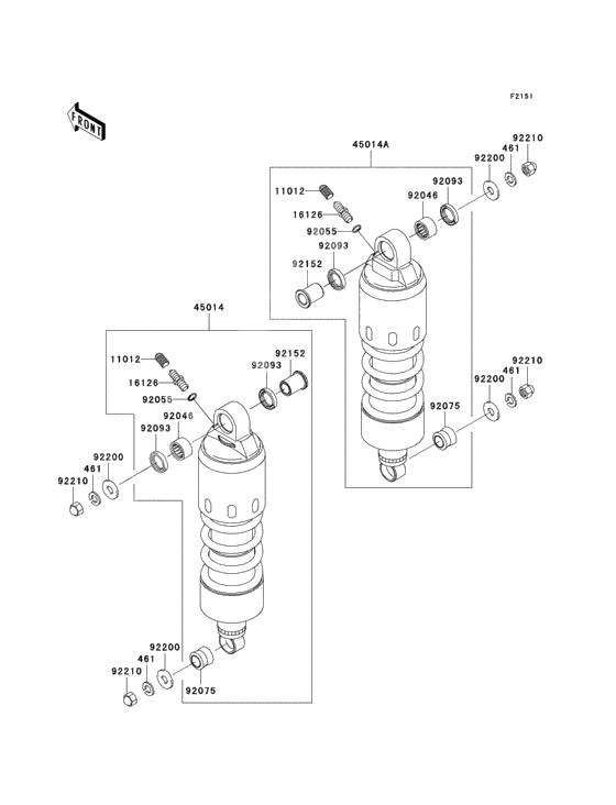 Suspension/shock absorber