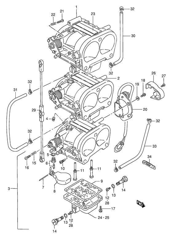 Carburetor assy