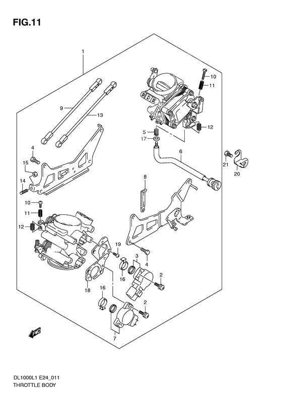 Throttle body