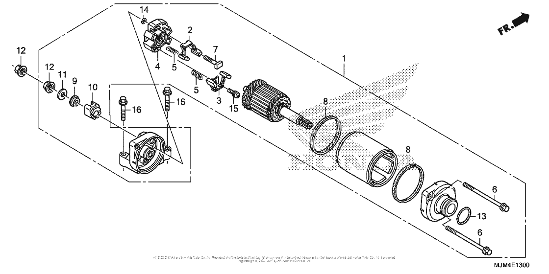 Стартер электрический