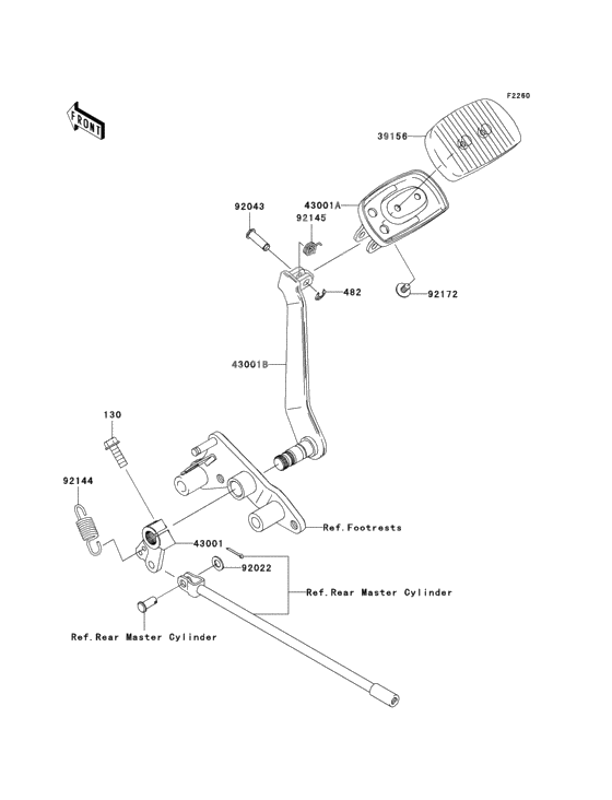 Brake pedal