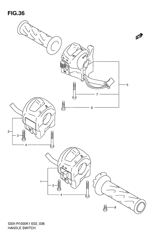 Handle switch