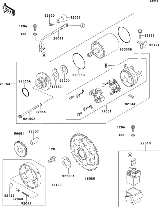 Starter motor