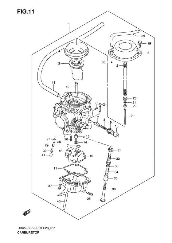 Carburetor assy