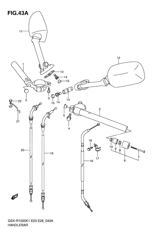 Handlebar              

                  Gsx-r1000k2