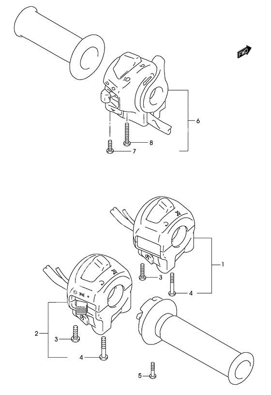 Handle switch