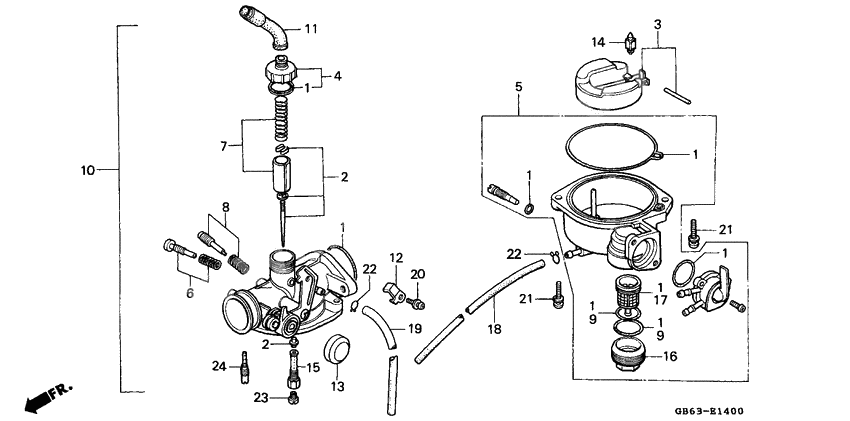 Carburetor assy