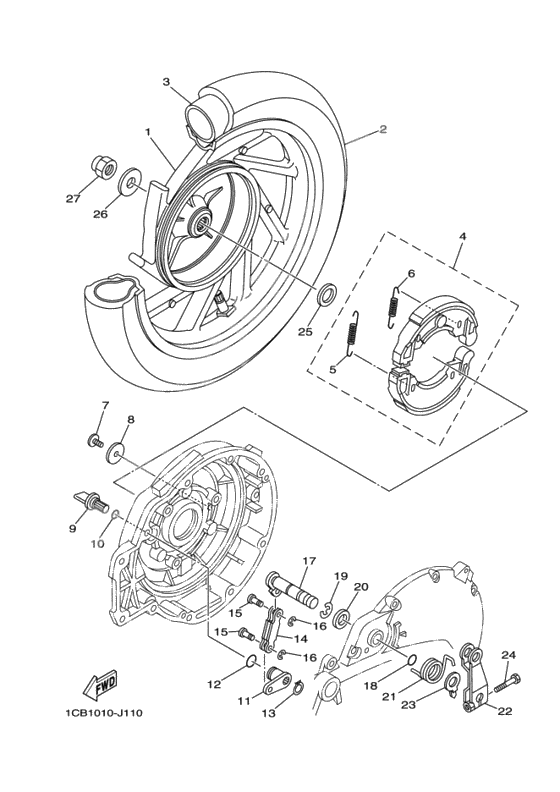 Rear wheel