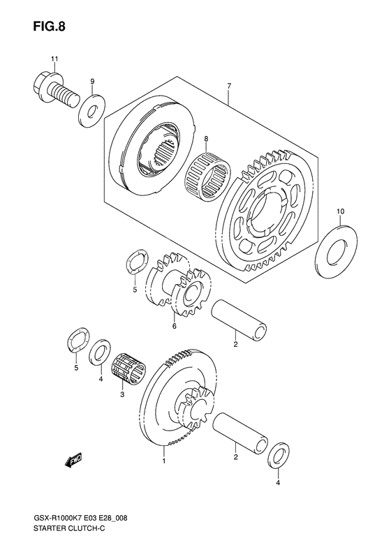 Starter clutch