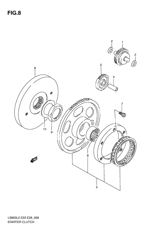 Starter clutch