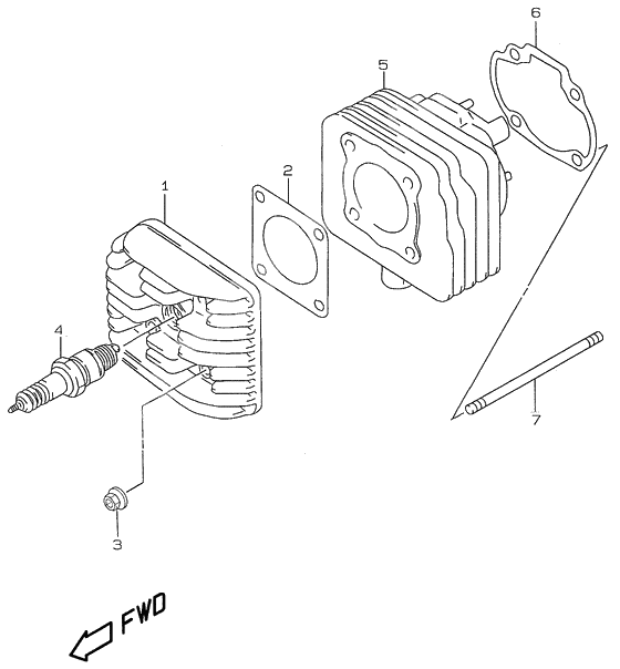 Cylinder              

                  Model ay50 v/w/x/y