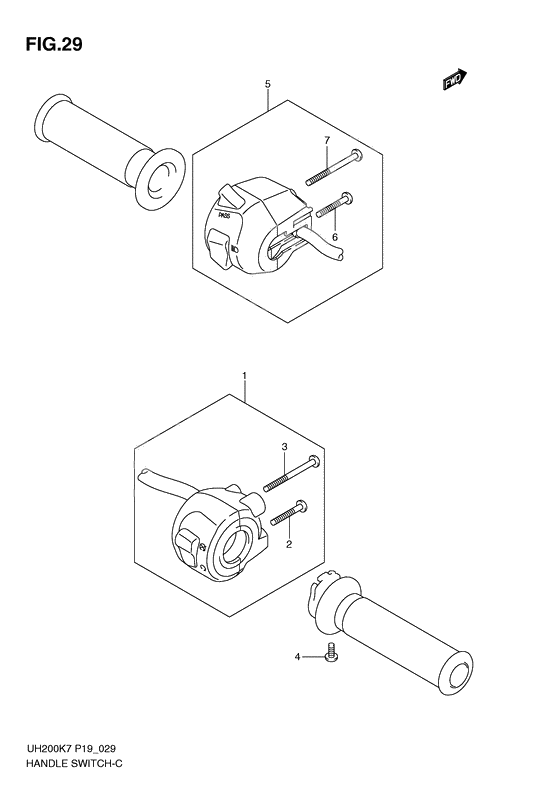 Handle switch