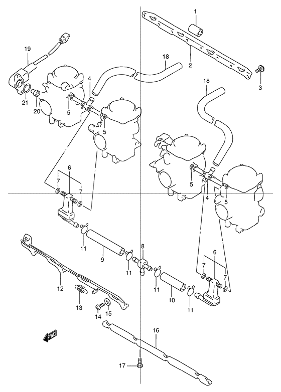 Carburetor fitting
