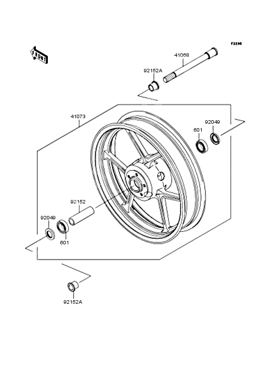 Front wheel