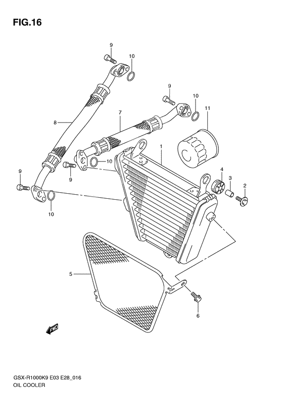 Oil cooler