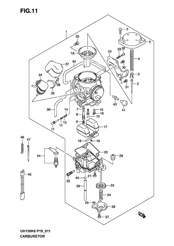 Carburetor assy