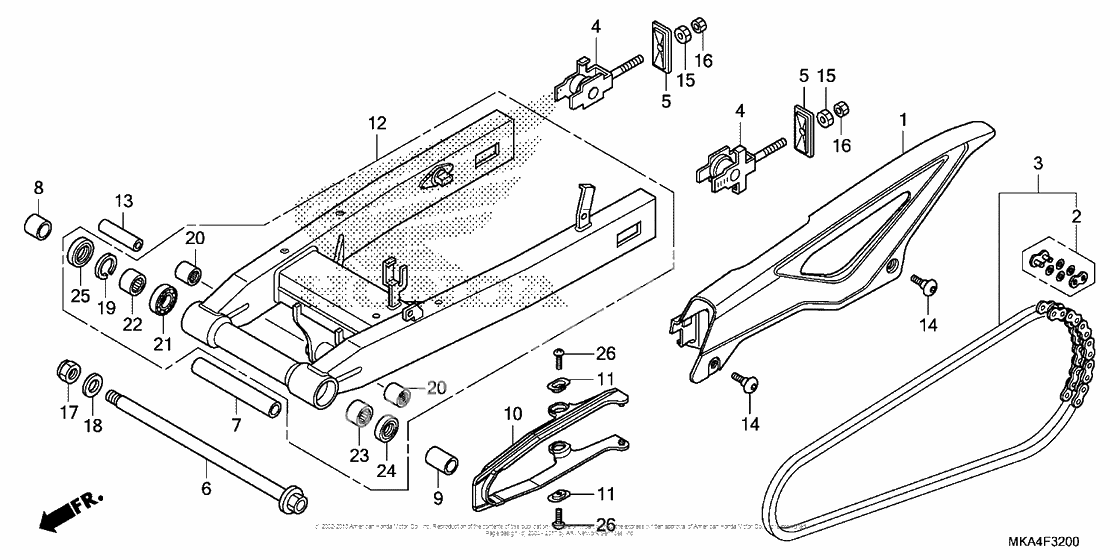 Задний рычаг (Маятник)