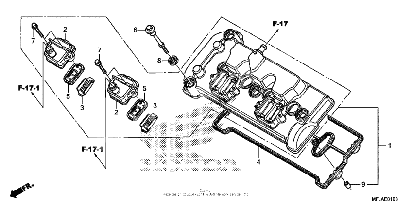 Cylinder head cover