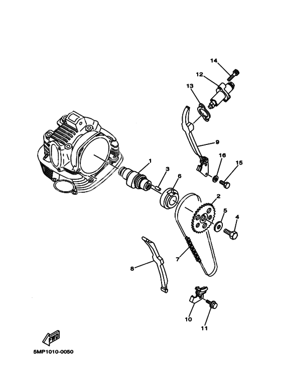 Counter Shaft, Chain