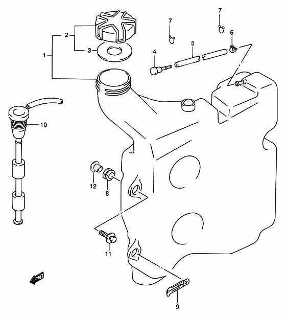 Oil tank