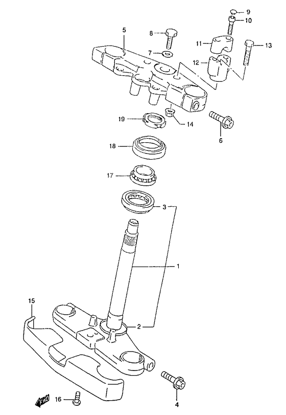 Steering stem