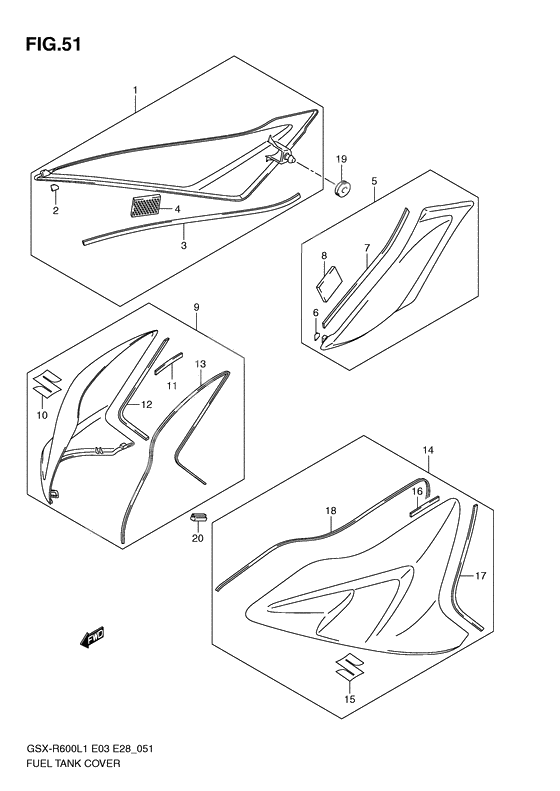 Fuel tank cover