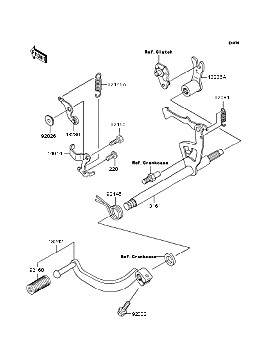 Gear change mechanism