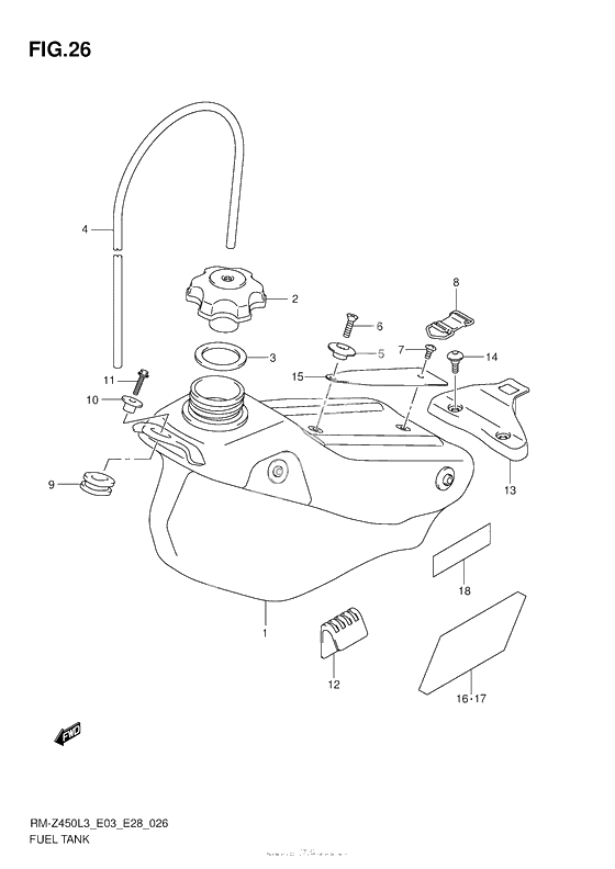 Fuel tank t o/i