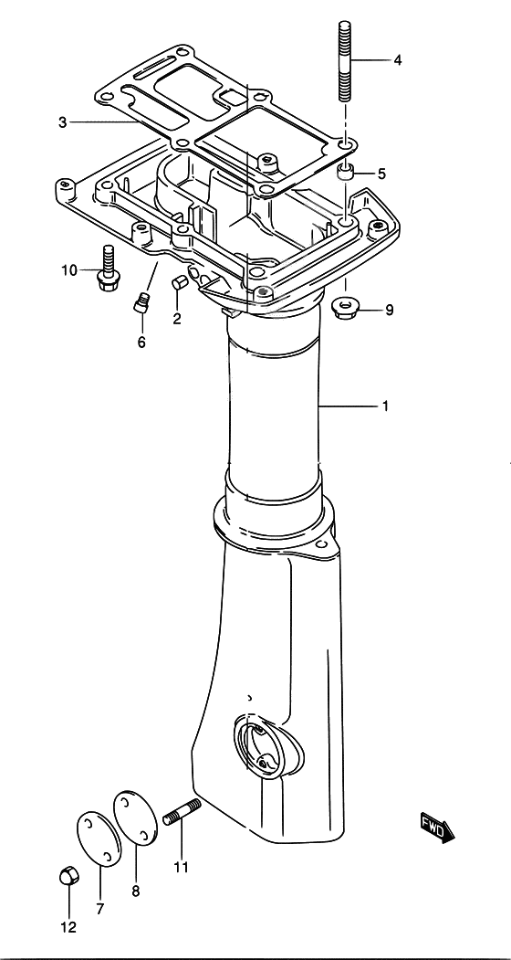 Drive shaft housing